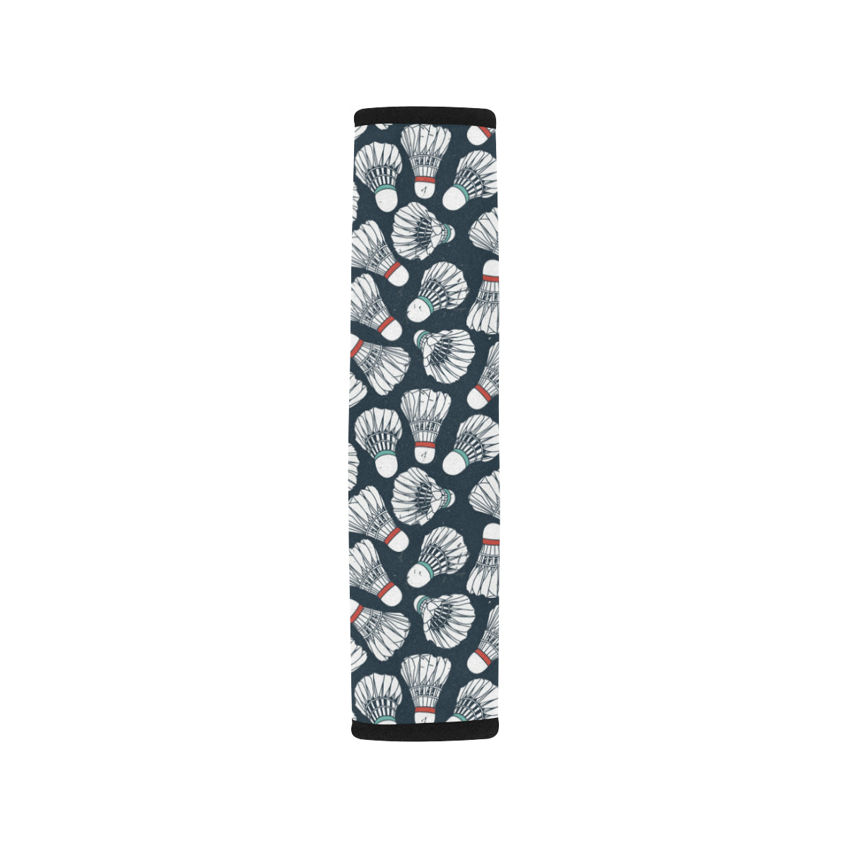 Badminton Ball Pattern Print Design 01 Car Seat Belt Cover