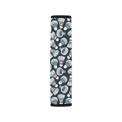 Badminton Ball Pattern Print Design 01 Car Seat Belt Cover