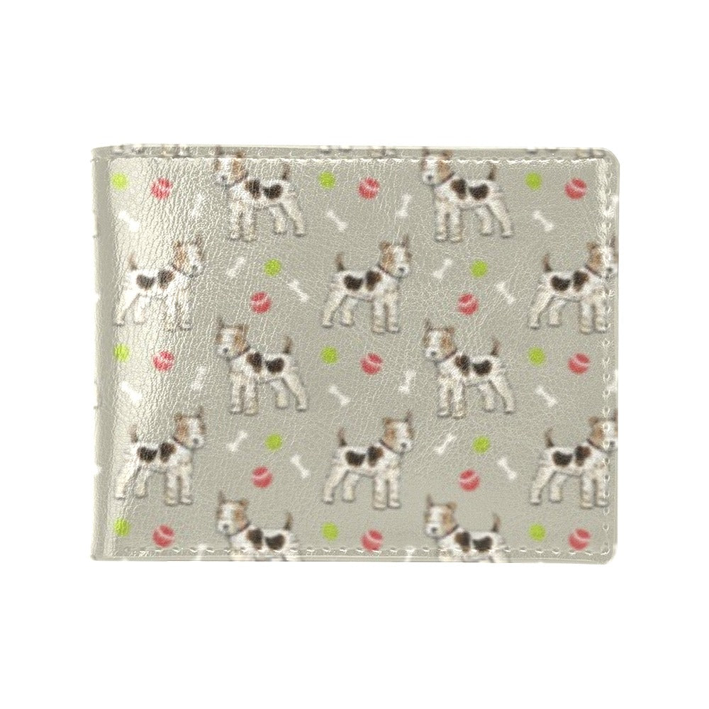 Toy Fox Terriers Print Design LKS301 Men's ID Card Wallet