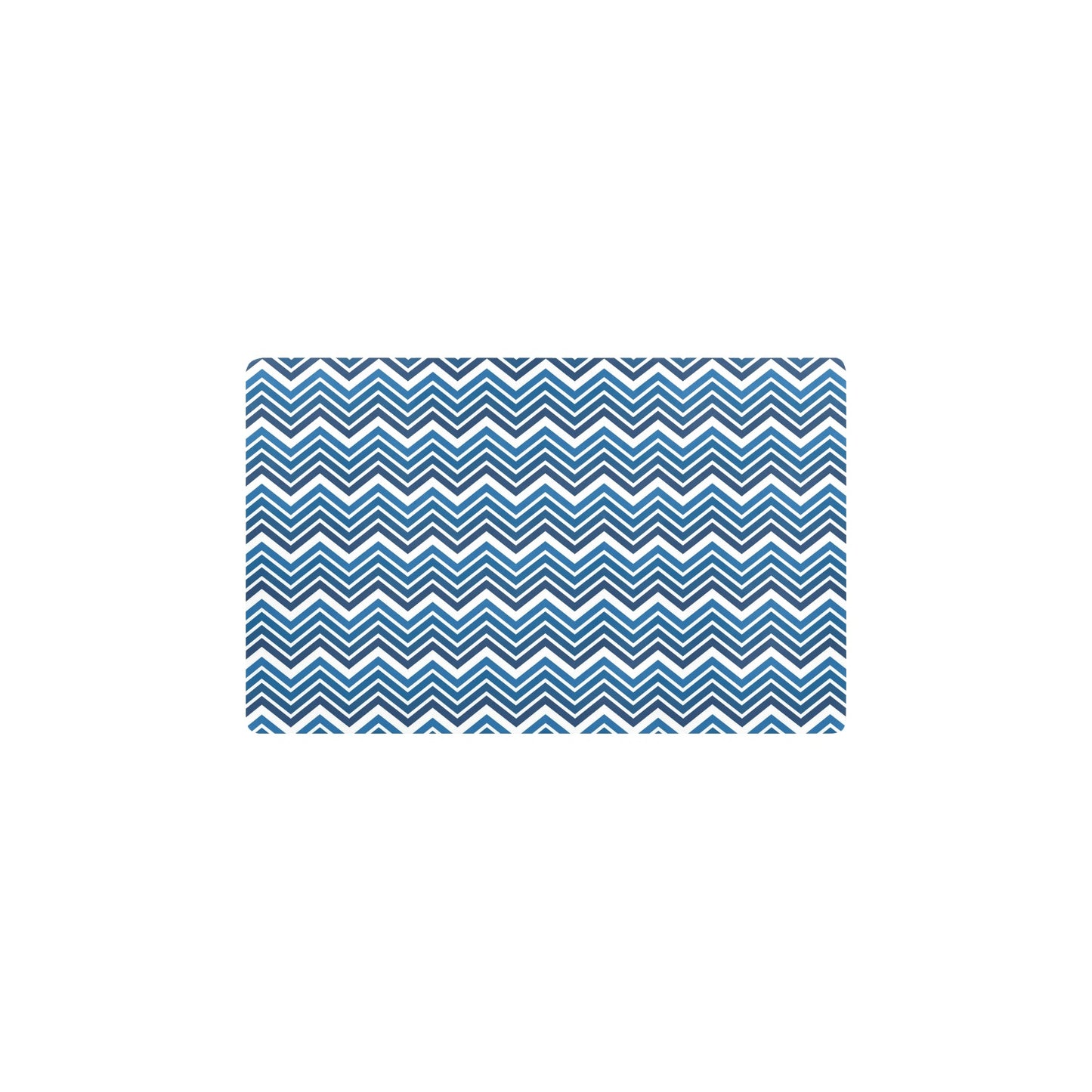 Chevron Print Design LKS403 Kitchen Mat