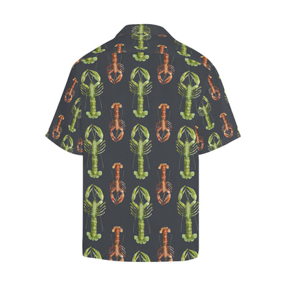 Lobster Pattern Print Design 01 Men's Hawaiian Shirt