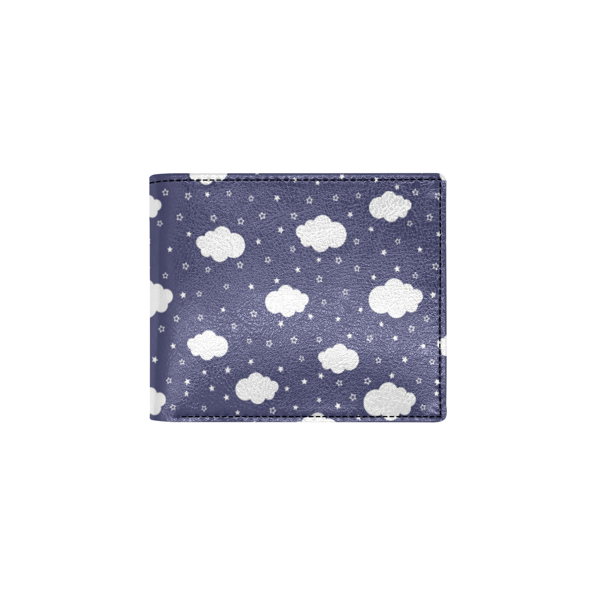 Cloud  Pattern Print Design 03 Men's ID Card Wallet