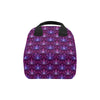 lotus Pattern Print Design LO01 Insulated Lunch Bag