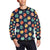 Apple Pattern Print Design AP09 Men Long Sleeve Sweatshirt
