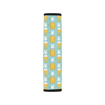 Christian Pattern Print Design 02 Car Seat Belt Cover