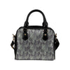 Camouflage Fern Pattern Print Design 05 Shoulder Handbag