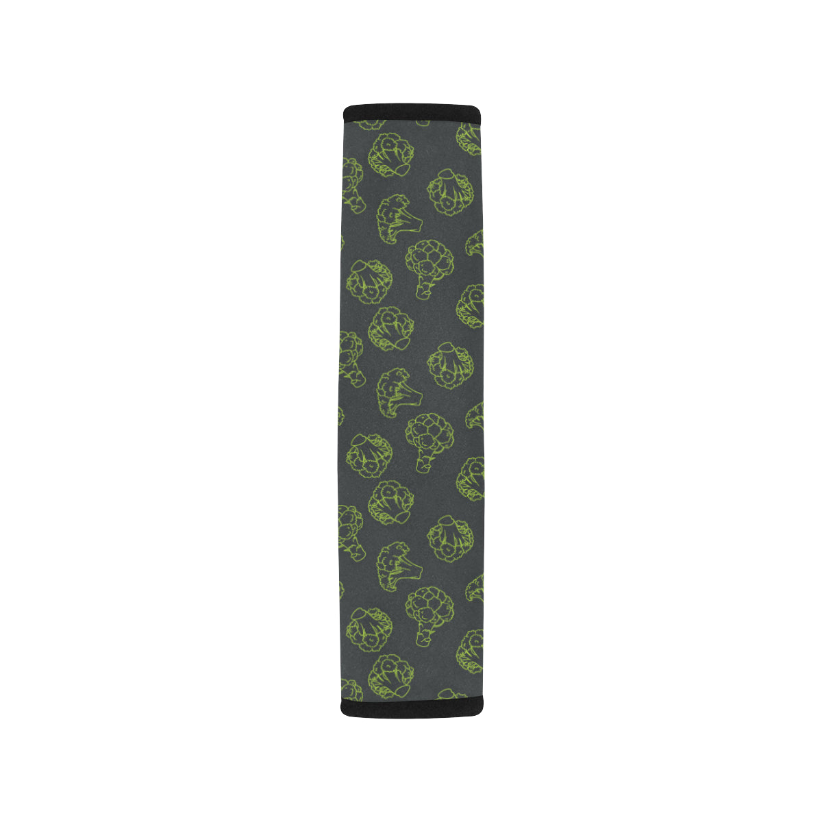 Broccoli Pattern Print Design 01 Car Seat Belt Cover