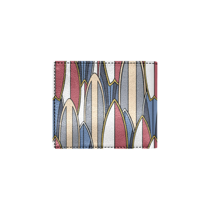 Surf board Pattern Men's ID Card Wallet