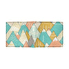 Mountain Pattern Print Design 02 Men's ID Card Wallet