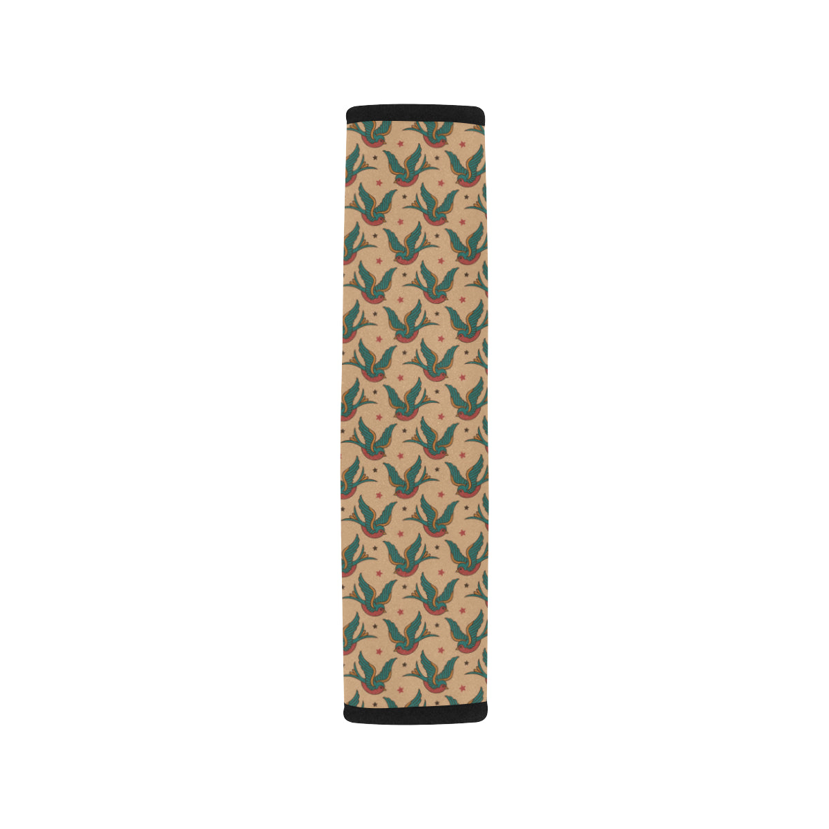 Old School Tattoo Swallow Design Car Seat Belt Cover