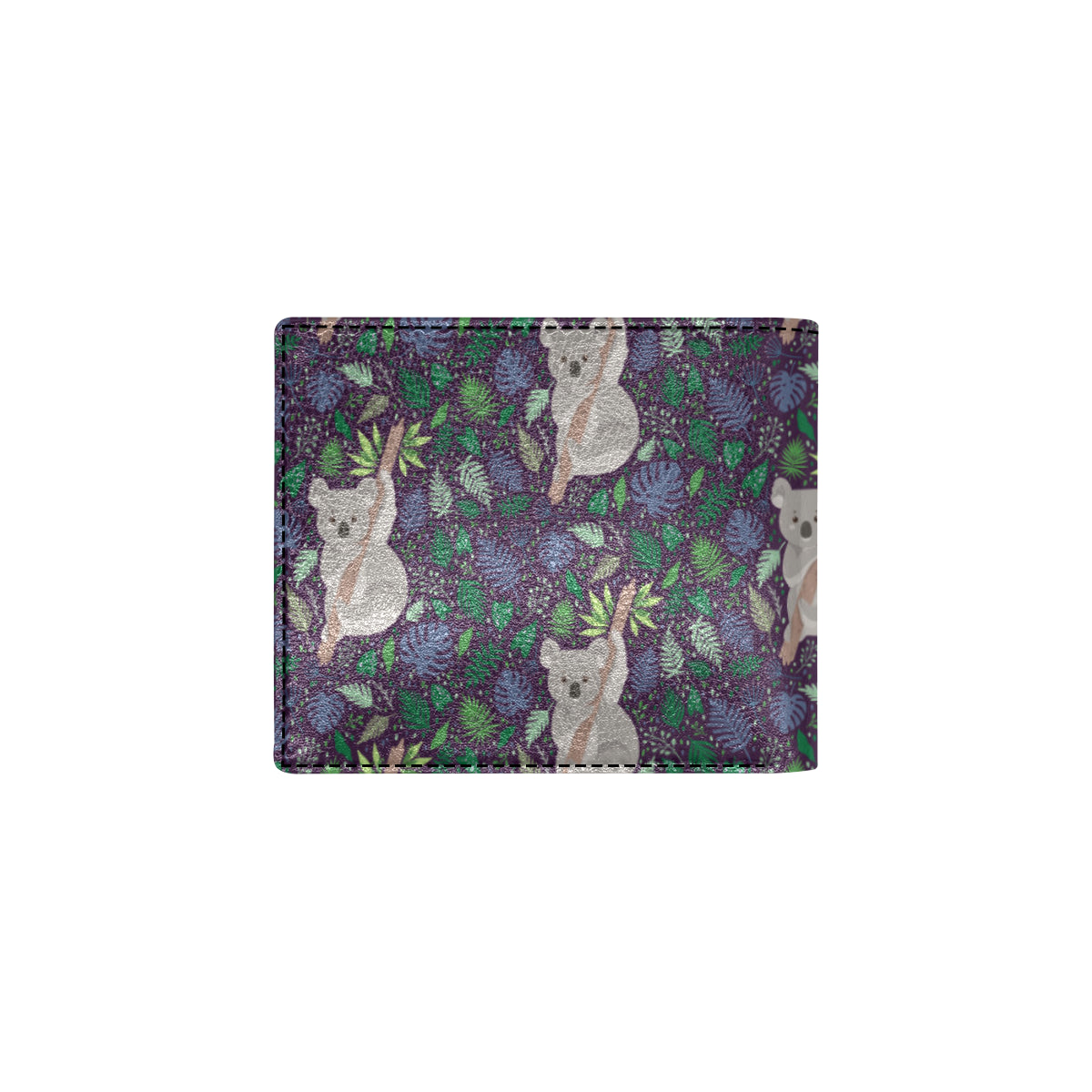 Koala Pattern Print Design 06 Men's ID Card Wallet