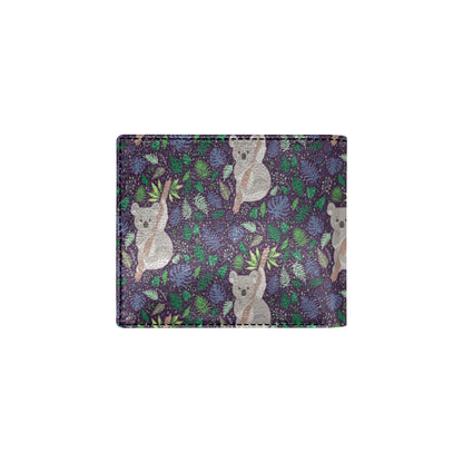 Koala Pattern Print Design 06 Men's ID Card Wallet
