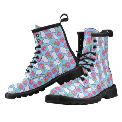 Dragonfruit Pattern Print Design DF04 Women's Boots