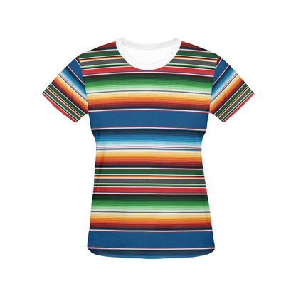Serape Print Design LKS303 Women's  T-shirt