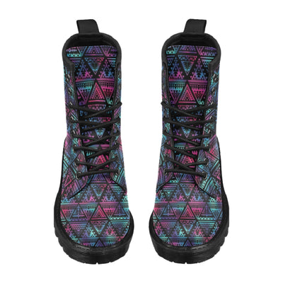 Tribal aztec Dark Multicolor Women's Boots