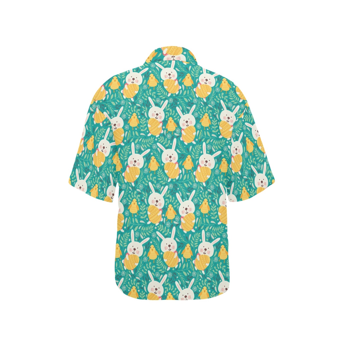 Easter Eggs Pattern Print Design RB02 Women's Hawaiian Shirt
