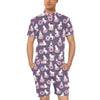 Donut Unicorn Pattern Print Design DN011 Men's Romper