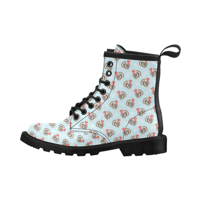 Turkey Print Design LKS403 Women's Boots