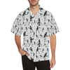 Skeleton Music Player Print Design LKS303 Men's Hawaiian Shirt