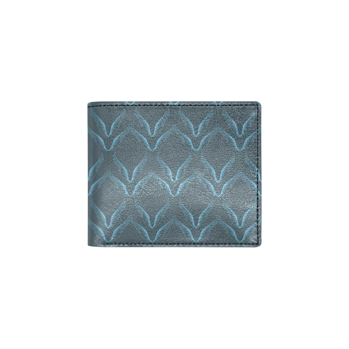 Angel Wings Pattern Print Design 04 Men's ID Card Wallet