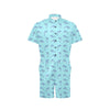 Dolphin Baby Cute Print Pattern Men's Romper