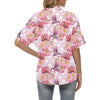 Bird Of Paradise Pattern Print Design BOP011 Women's Hawaiian Shirt