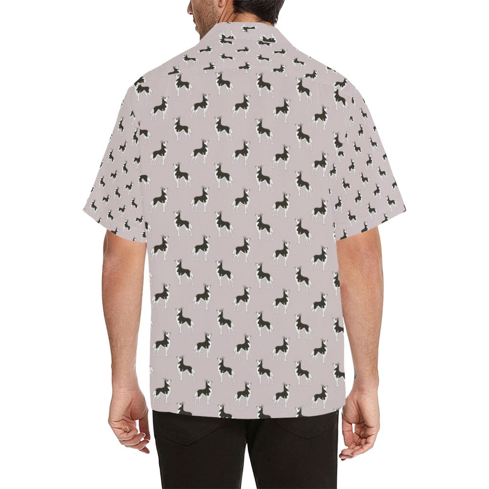 Siberian Huskies Print Design LKS301 Men's Hawaiian Shirt