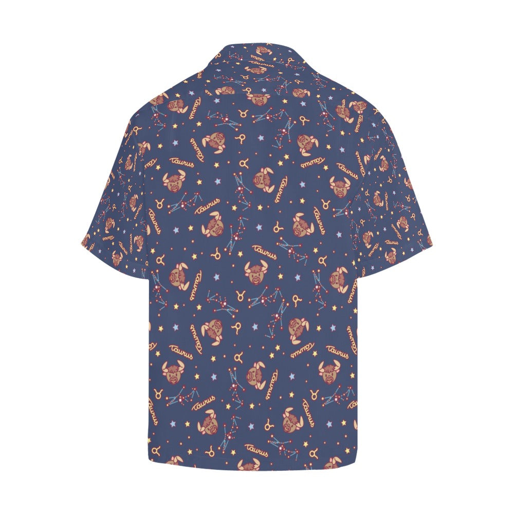 Taurus Print Design LKS304 Men's Hawaiian Shirt