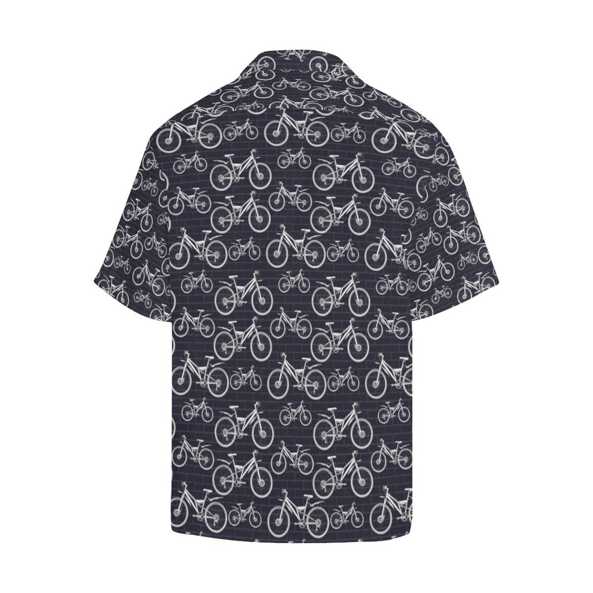 Mountain bike Pattern Print Design 02 Men's Hawaiian Shirt