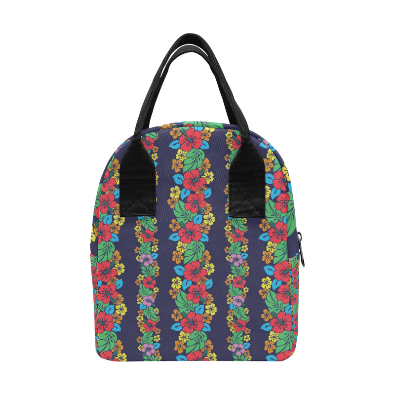 Hawaiian Themed Pattern Print Design H03 Insulated Lunch Bag