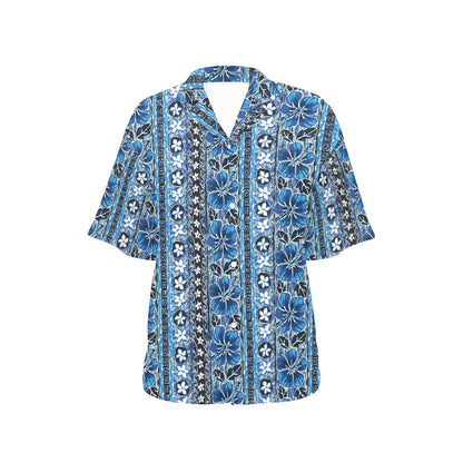 Hawaiian Themed Pattern Print Design H012 Women's Hawaiian Shirt