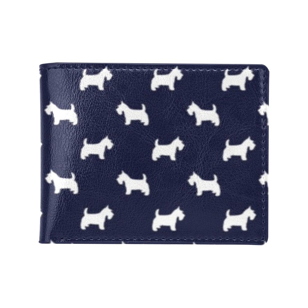 Scottish Terriers Print Design LKS3019 Men's ID Card Wallet