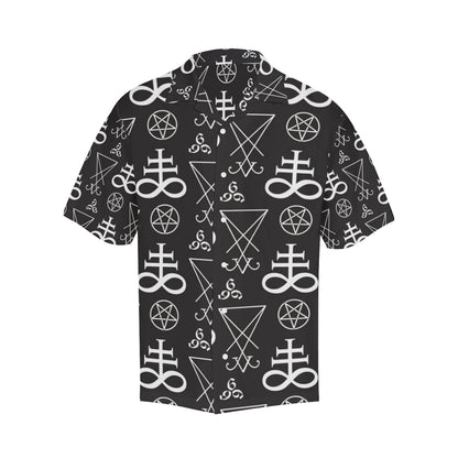 Pentagram Pattern Print Design A04 Men's Hawaiian Shirt