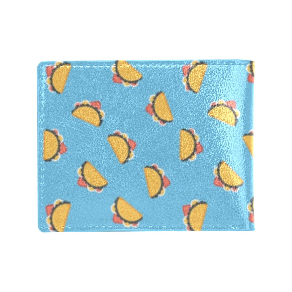 Taco Print Design LKS301 Men's ID Card Wallet