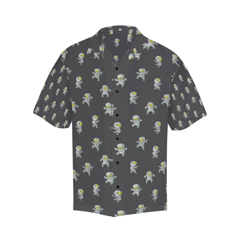 Mummy Print Design LKS305 Men's Hawaiian Shirt