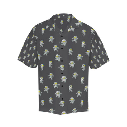 Mummy Print Design LKS305 Men's Hawaiian Shirt