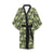 Camouflage Dinosaur Pattern Print Design 03 Women's Short Kimono