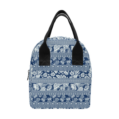 Hawaiian Themed Pattern Print Design H020 Insulated Lunch Bag