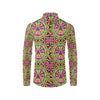 Peace Sign Pattern Print Design A04 Men's Long Sleeve Shirt