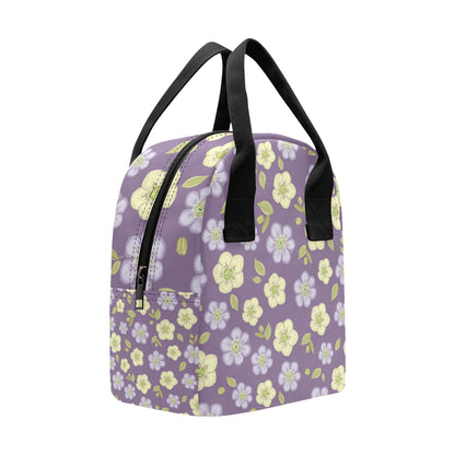Anemone Pattern Print Design AM013 Insulated Lunch Bag