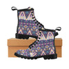 Pink Tribal Aztec native american Women's Boots