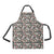 Butterfly Flower Pattern Print Design 07 Apron with Pocket