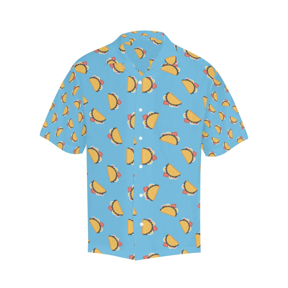 Taco Print Design LKS301 Men's Hawaiian Shirt
