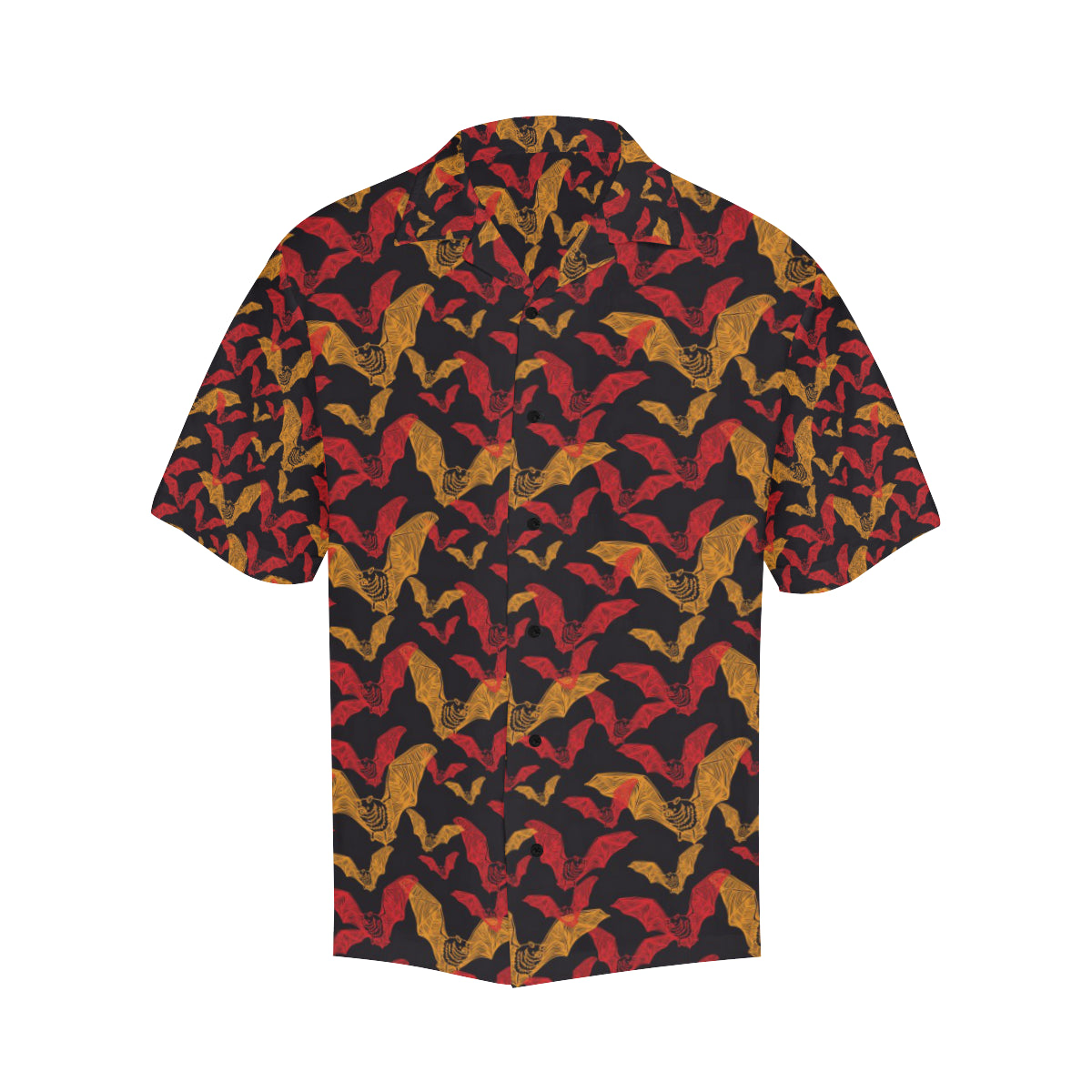 Bat Pattern Print Design 01 Men's Hawaiian Shirt