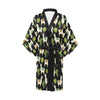 Alpaca Cactus Pattern Print Design 07 Women's Short Kimono