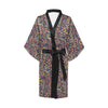 Bohemian Pattern Print Design 08 Women's Short Kimono