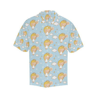 Angel Pattern Print Design 05 Men's Hawaiian Shirt