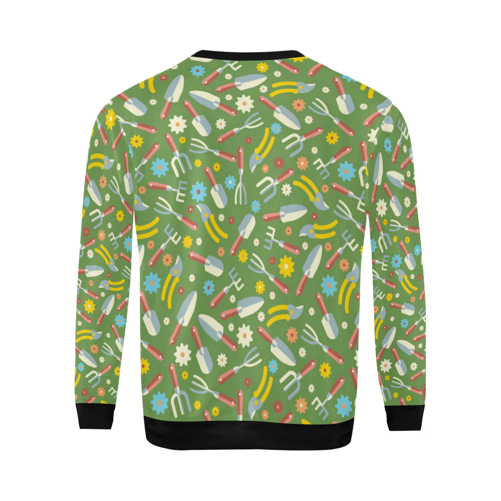 Gardening Pattern Print Design G06 Men Long Sleeve Sweatshirt