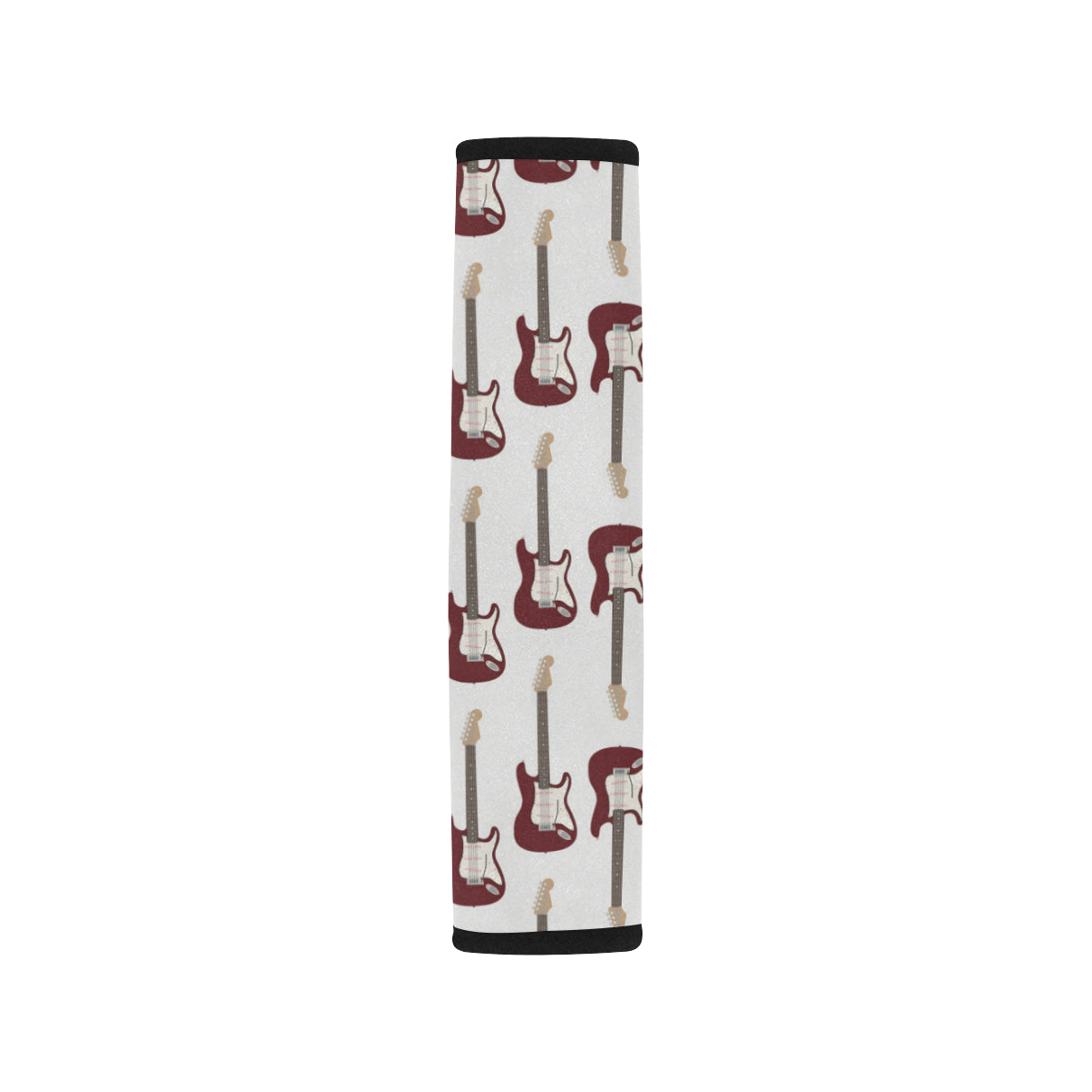 Bass Guitar Pattern Print Design 03 Car Seat Belt Cover