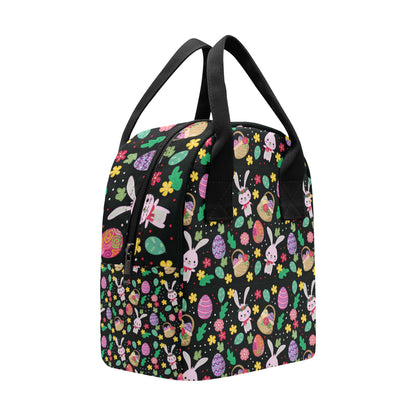 Easter Eggs Pattern Print Design RB05 Insulated Lunch Bag